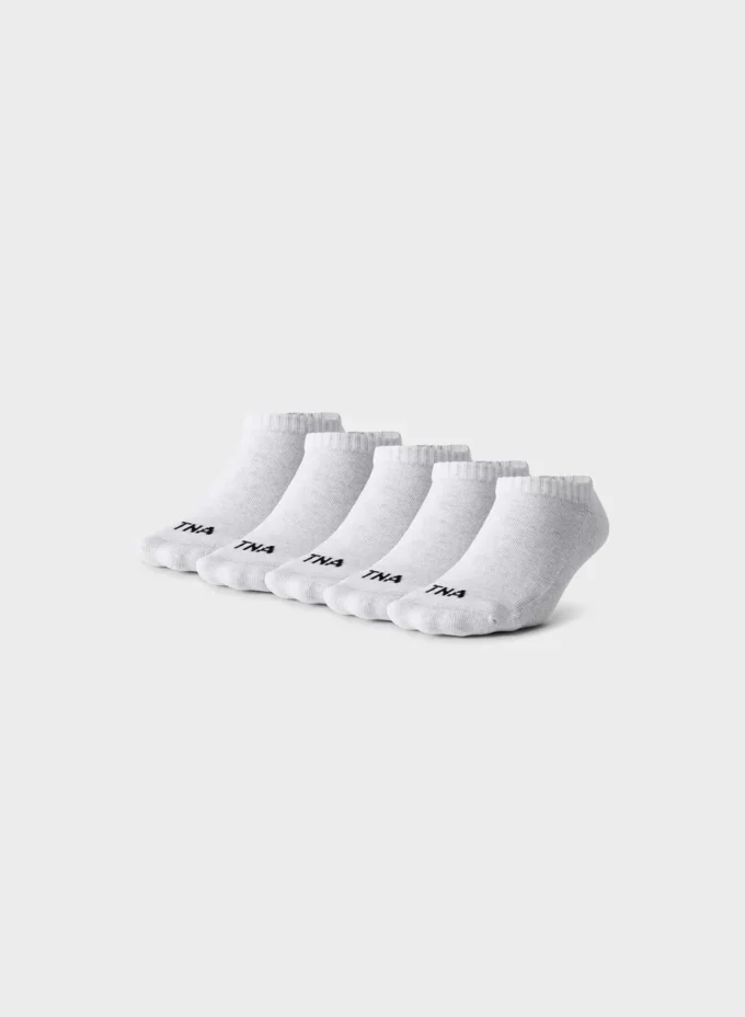 Lot de 5 paires de chaussettes invisibles