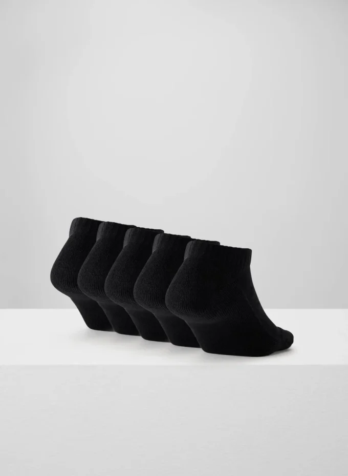 Lot de 5 paires de chaussettes invisibles