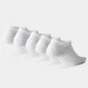 Lot de 5 paires de chaussettes invisibles