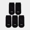Lot de 5 paires de chaussettes invisibles