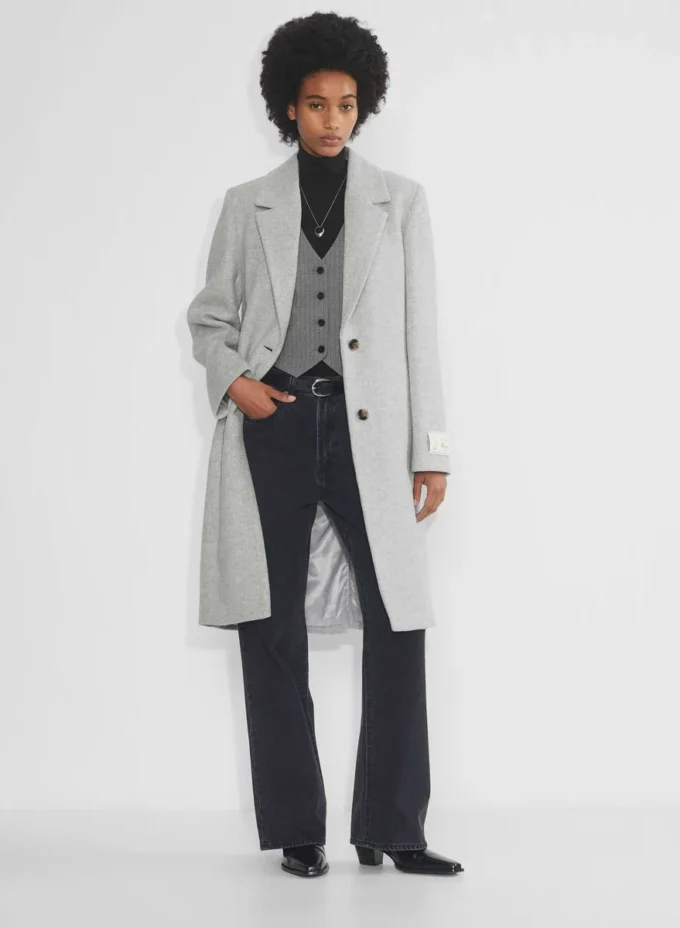 Manteau Adele – Laine et cachemire douces