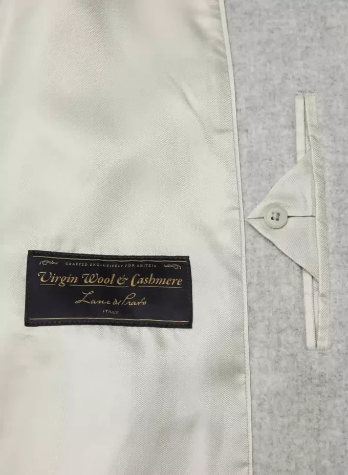 Manteau Adele – Laine et cachemire douces