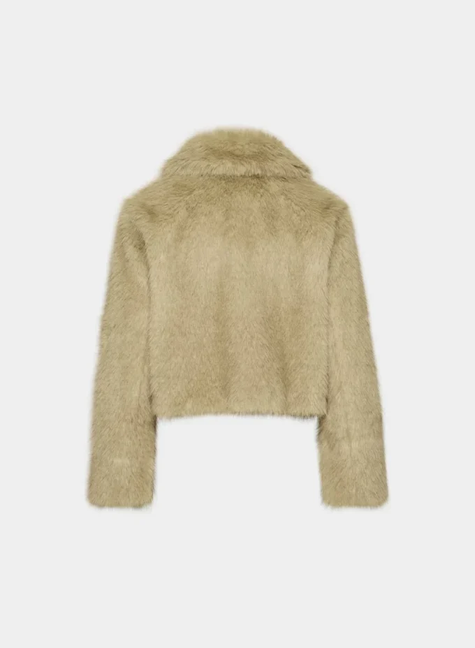 Manteau Chamonix – Fausse fourrure arctique
