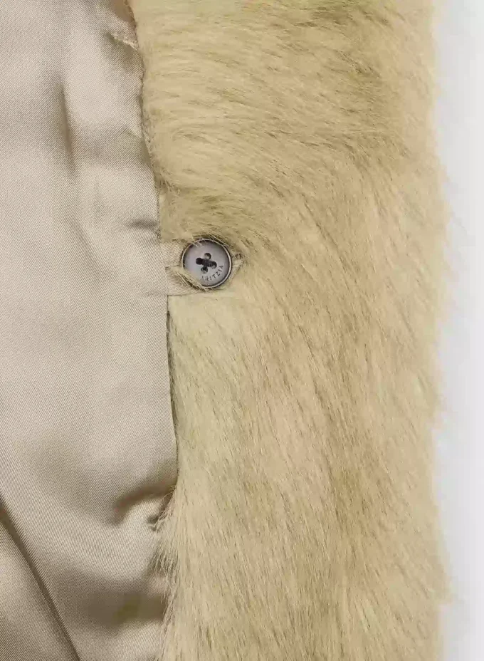 Manteau Chamonix – Fausse fourrure arctique