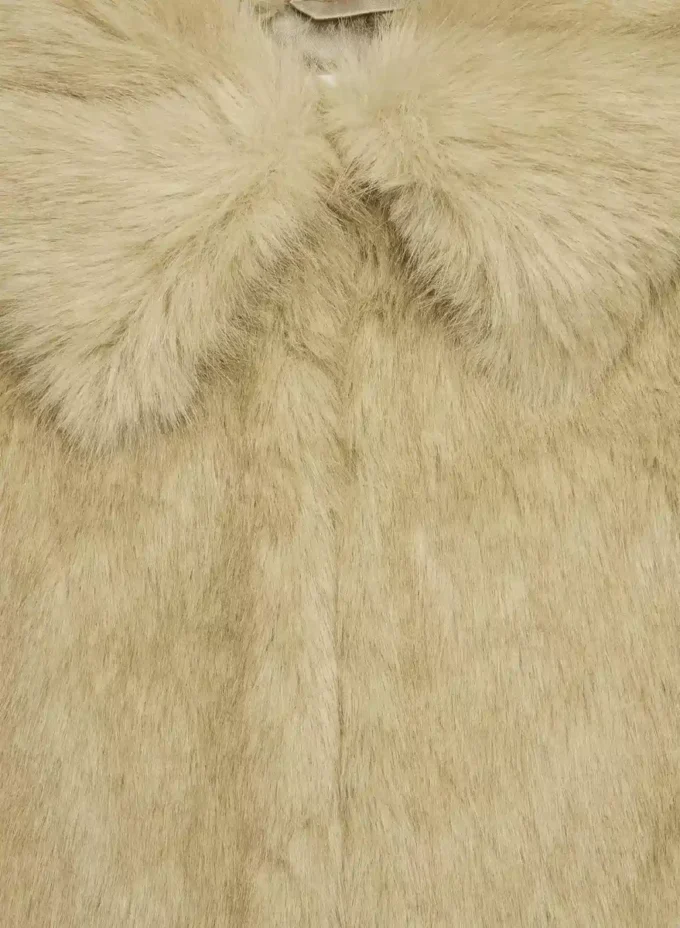 Manteau Chamonix – Fausse fourrure arctique