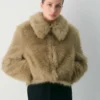 Manteau Chamonix – Fausse fourrure arctique