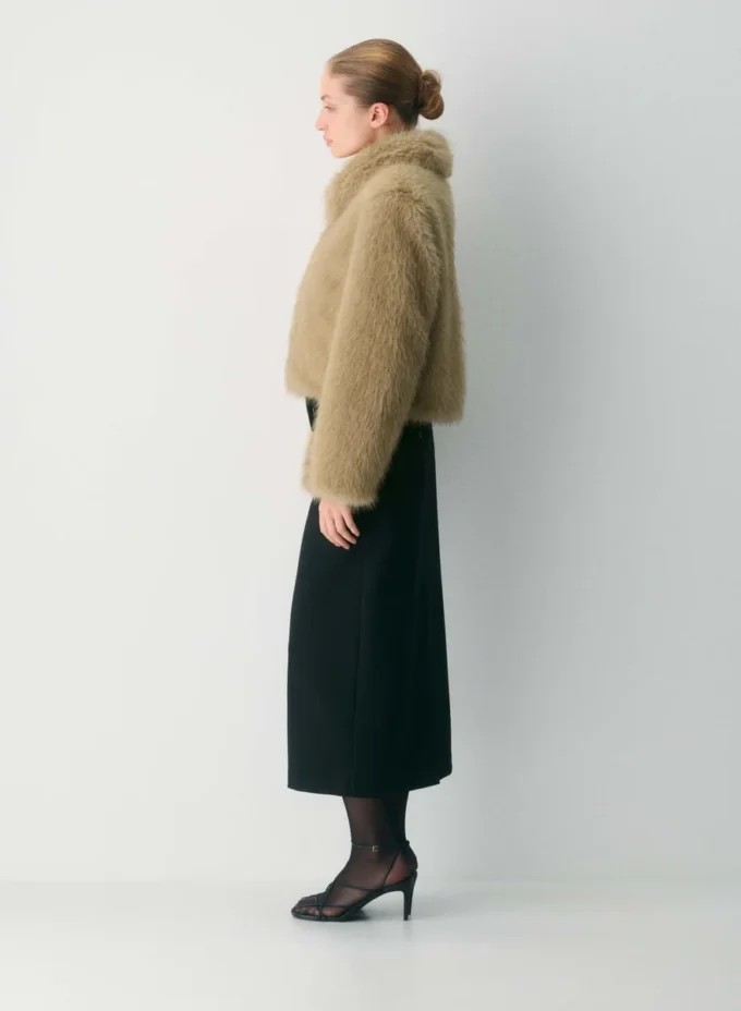 Manteau Chamonix – Fausse fourrure arctique