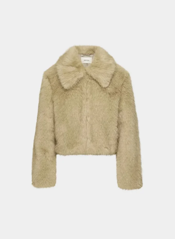 Manteau Chamonix – Fausse fourrure arctique