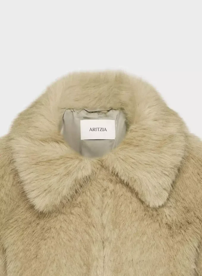 Manteau Chamonix – Fausse fourrure arctique