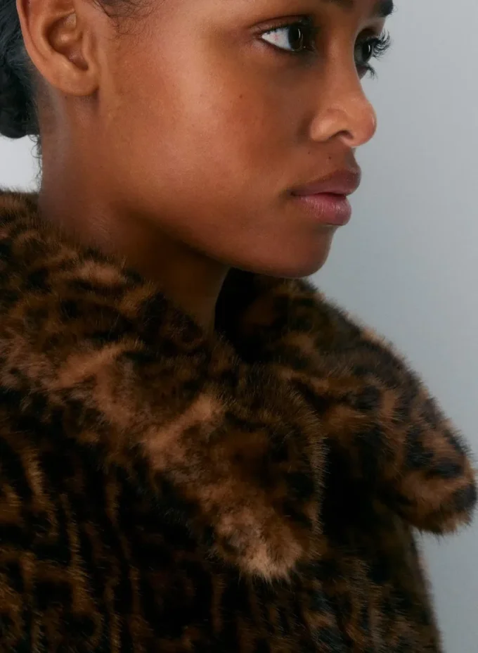 Manteau Chamonix – Fausse fourrure Savannah
