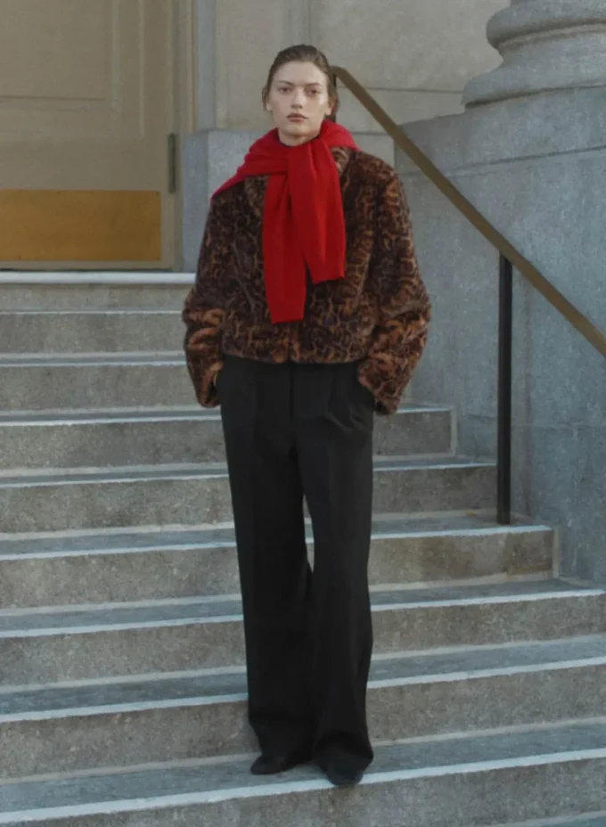 Manteau Chamonix – Fausse fourrure Savannah