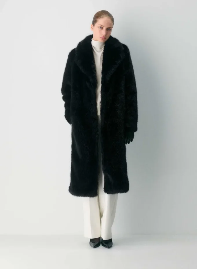 Manteau Cortina – Fausse fourrure arctique