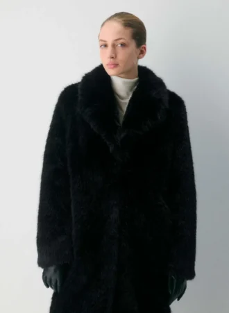 Manteau Cortina – Fausse fourrure arctique
