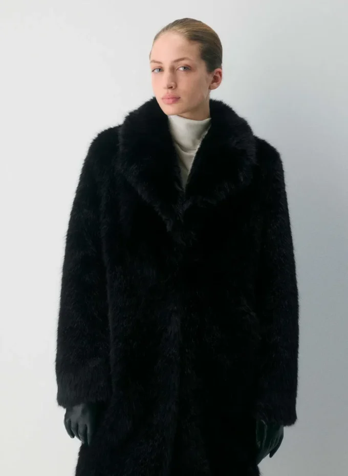 Manteau Cortina – Fausse fourrure arctique