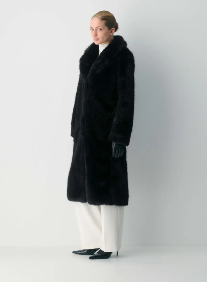 Manteau Cortina – Fausse fourrure arctique