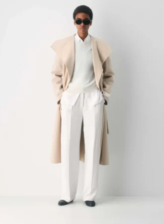 Manteau double face Portfolio – Laine et cachemire de luxe