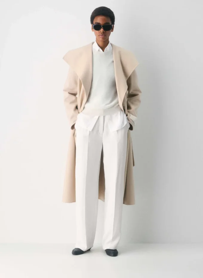 Manteau double face Portfolio – Laine et cachemire de luxe