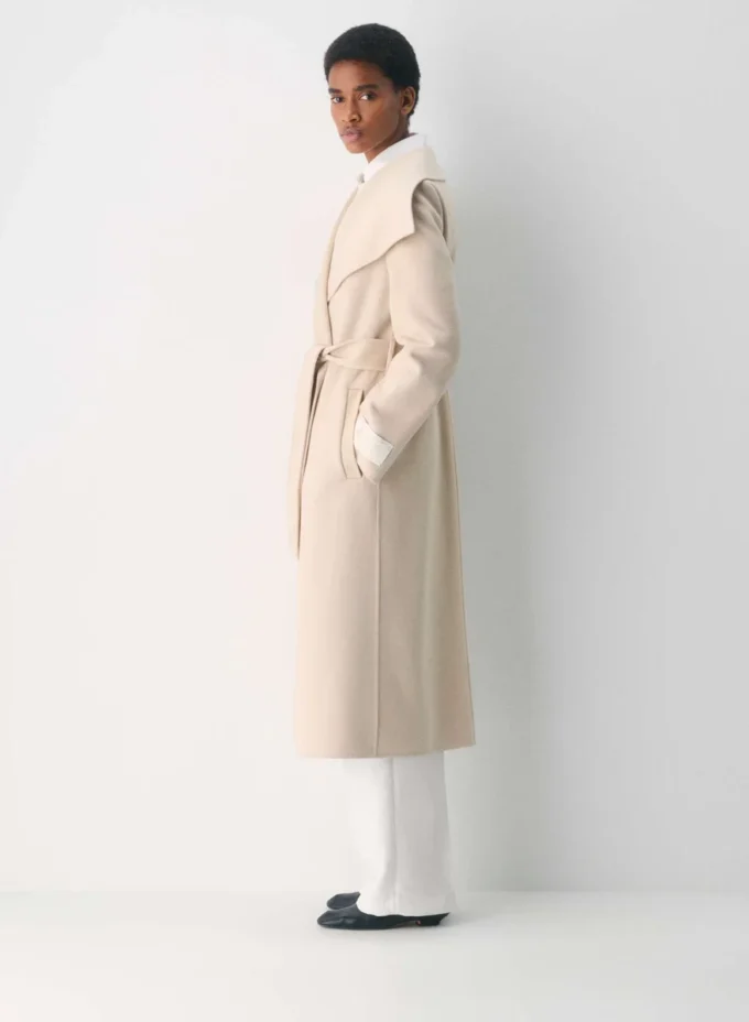 Manteau double face Portfolio – Laine et cachemire de luxe