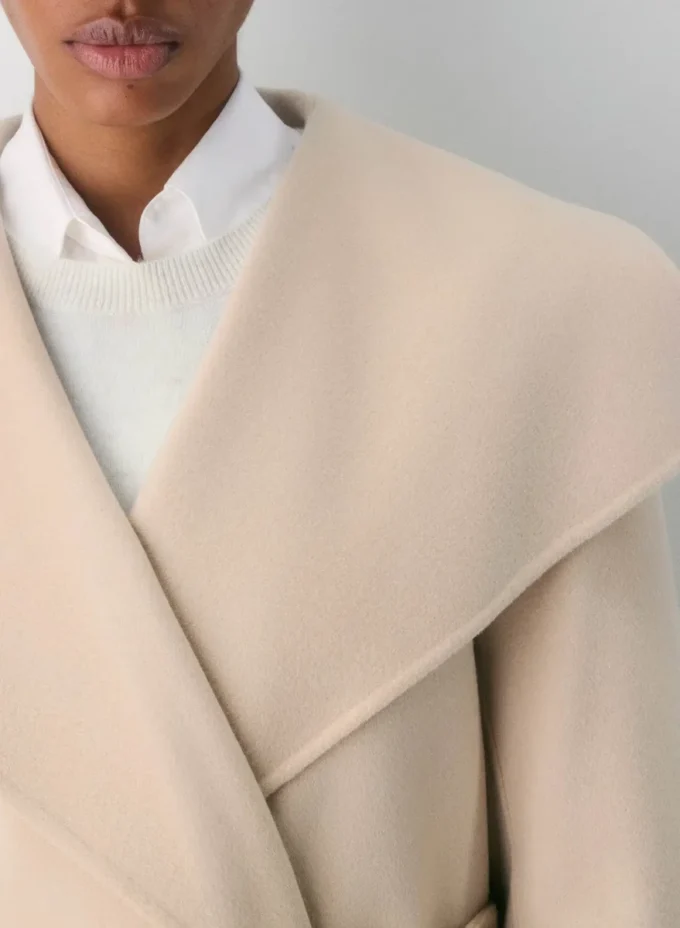 Manteau double face Portfolio – Laine et cachemire de luxe