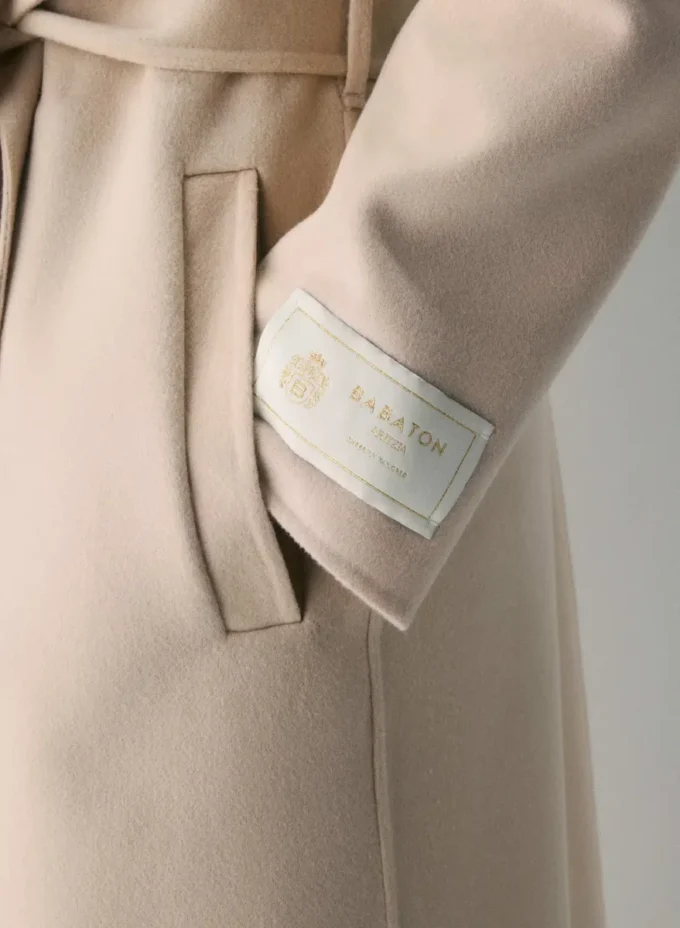 Manteau double face Portfolio – Laine et cachemire de luxe