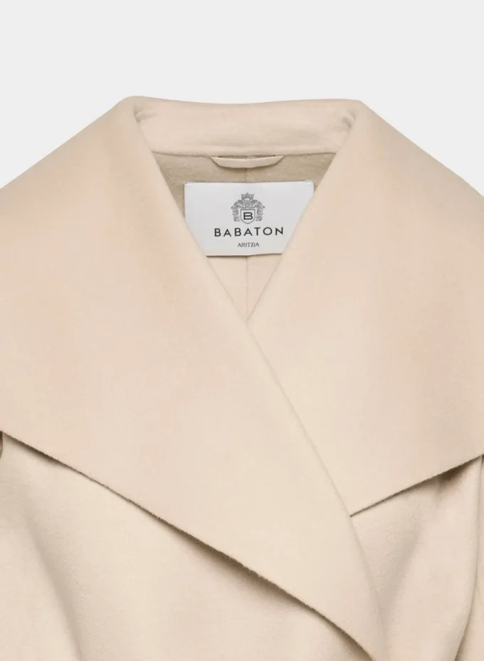 Manteau double face Portfolio – Laine et cachemire de luxe