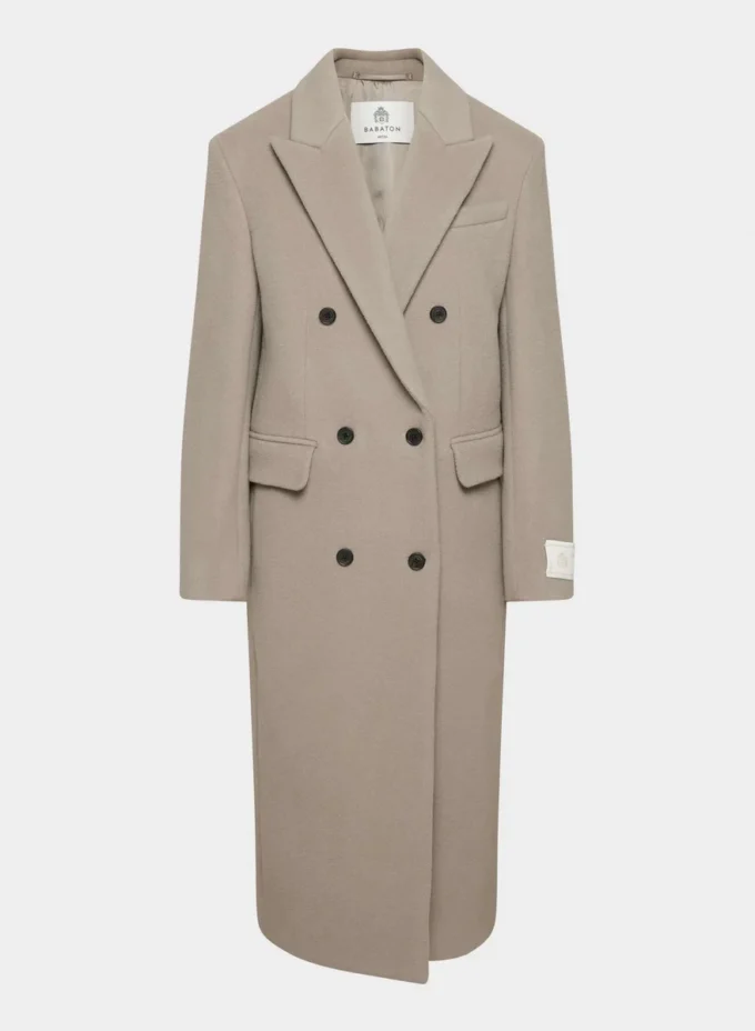 Manteau Publication – Laine et cachemire