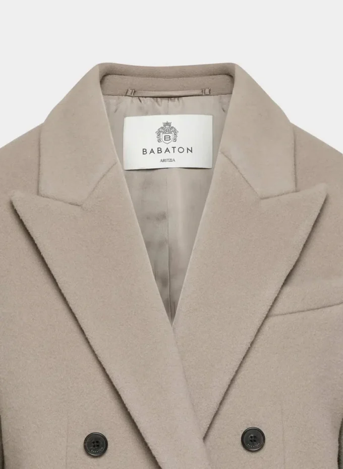 Manteau Publication – Laine et cachemire
