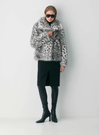 Manteau St. Moritz – Fausse fourrure alpine