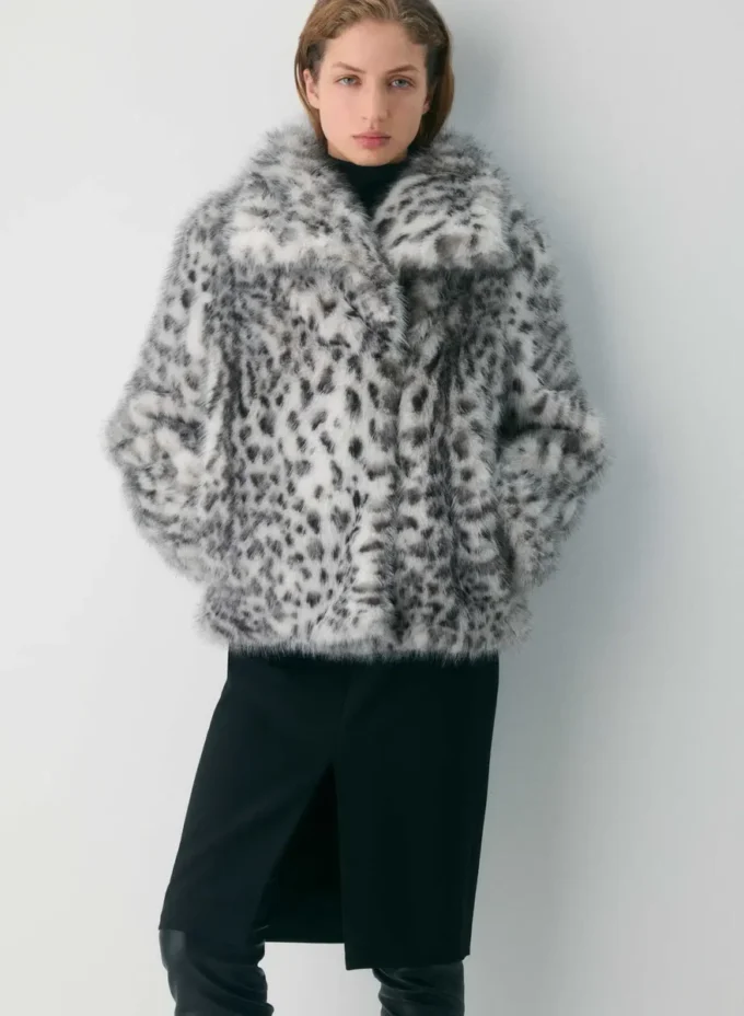Manteau St. Moritz – Fausse fourrure alpine
