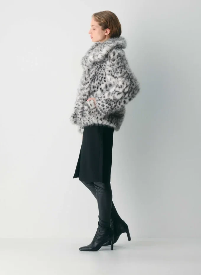 Manteau St. Moritz – Fausse fourrure alpine