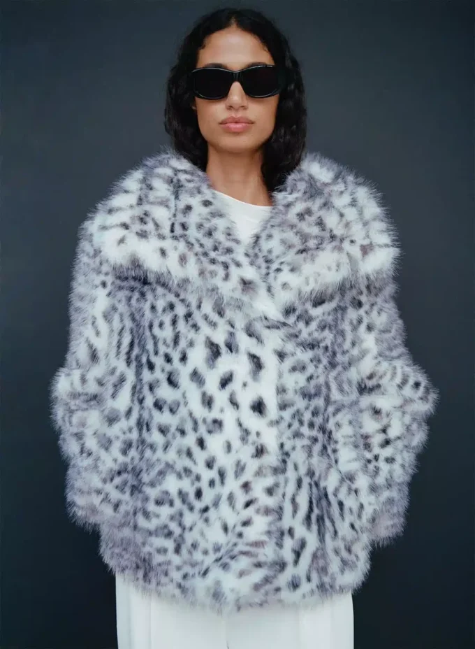 Manteau St. Moritz – Fausse fourrure alpine