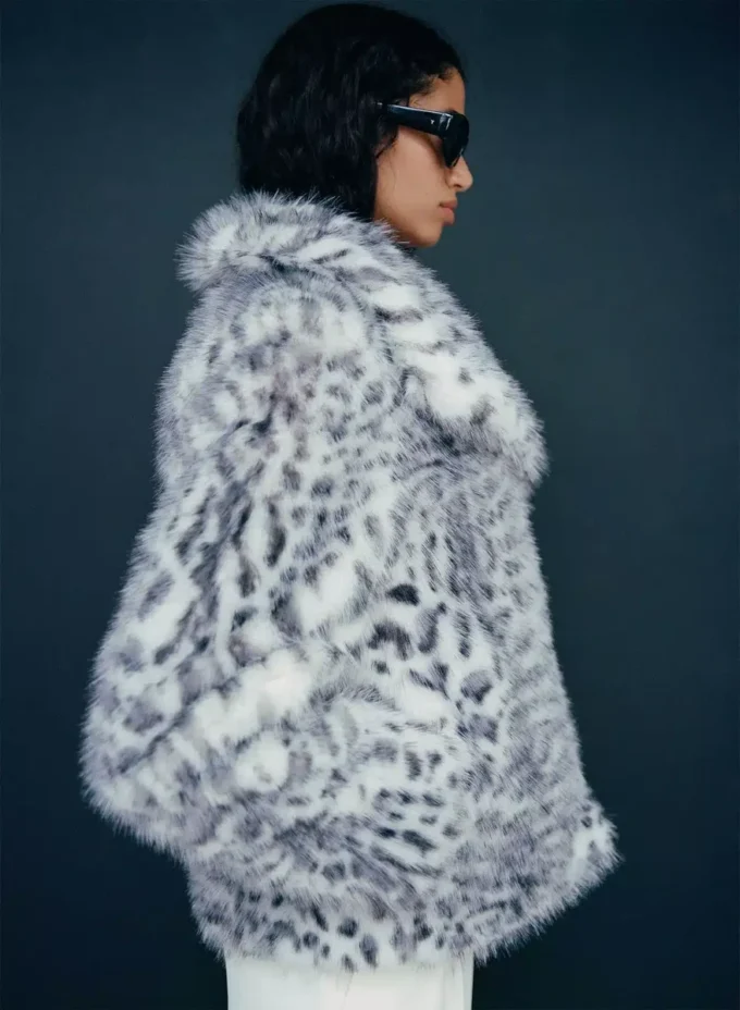 Manteau St. Moritz – Fausse fourrure alpine