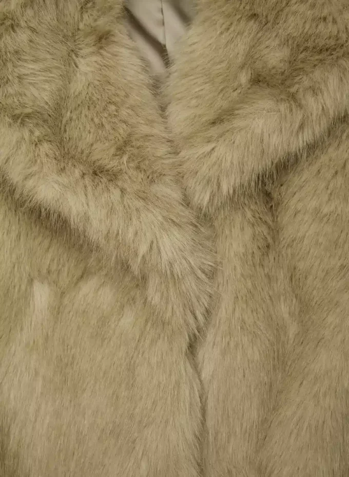 Manteau Verbier – Fausse fourrure arctique