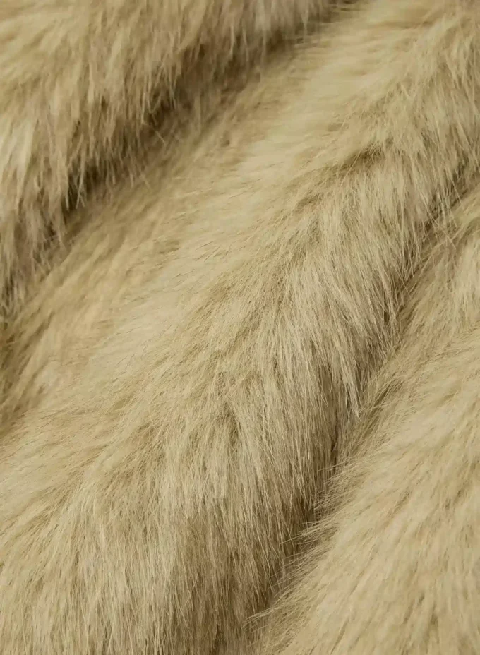 Manteau Verbier – Fausse fourrure arctique