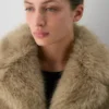 Manteau Verbier – Fausse fourrure arctique