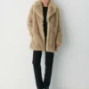 Manteau Verbier – Fausse fourrure arctique