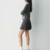 Micro-jupe olive