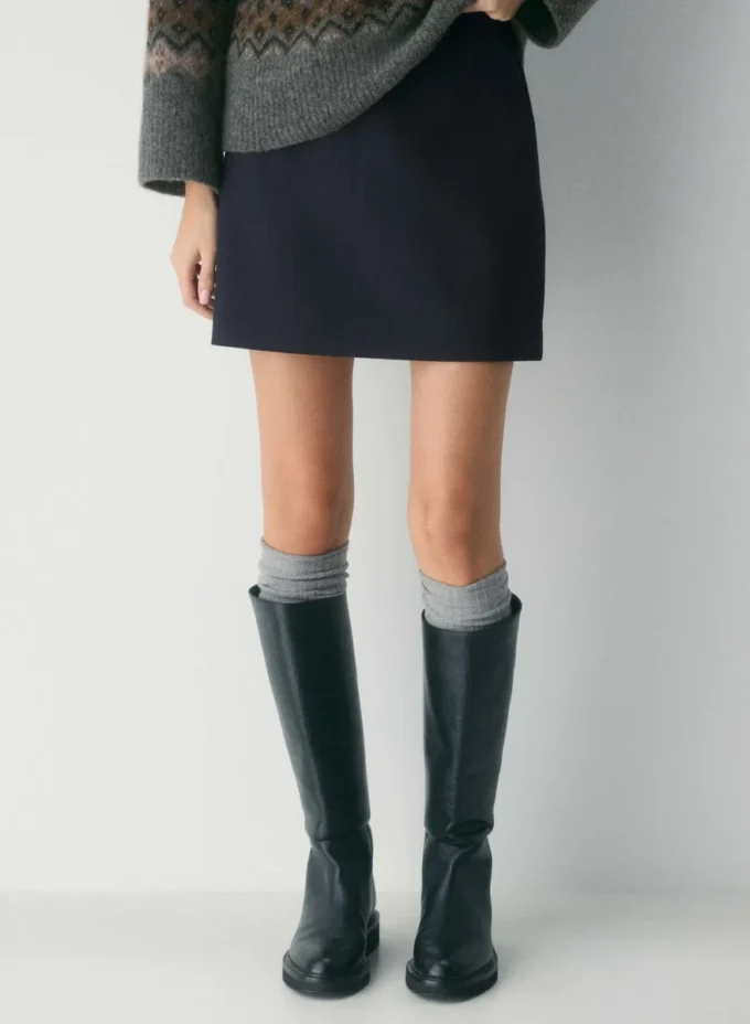 Mini-jupe classique – (Re)fined