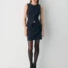Mini-jupe classique – Twill