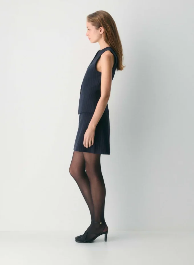 Mini-jupe classique – Twill