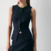 Mini-jupe classique – Twill