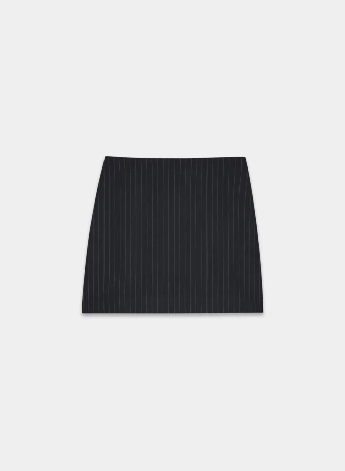 Mini-jupe classique – Twill