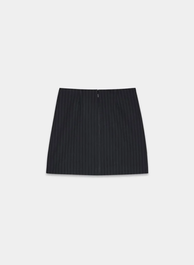 Mini-jupe classique – Twill
