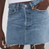 Mini-jupe à taille en V AGOLDE