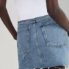 Mini-jupe à taille en V AGOLDE