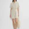 Mini-robe en lin Eleta