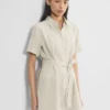 Mini-robe en lin Eleta