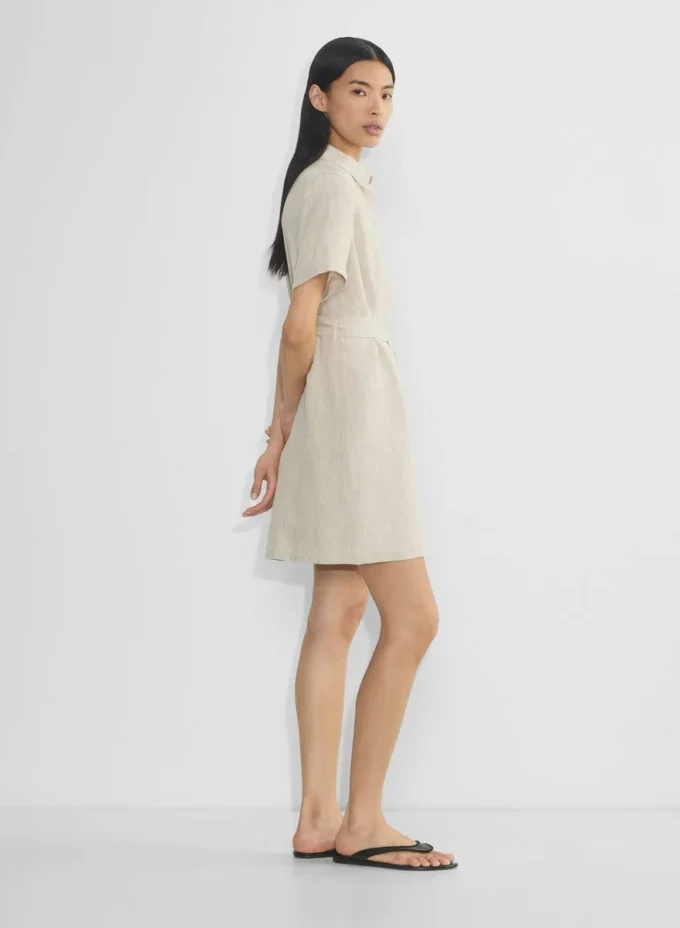 Mini-robe en lin Eleta