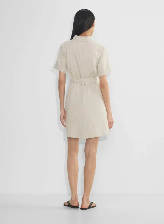 Mini-robe en lin Eleta