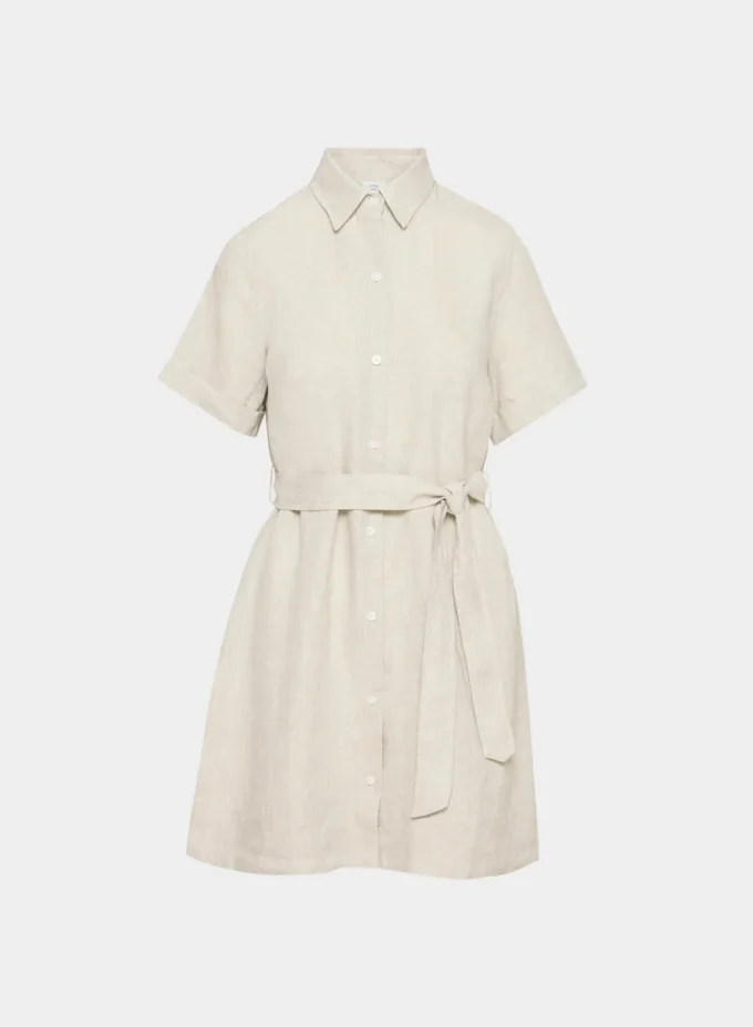 Mini-robe en lin Eleta